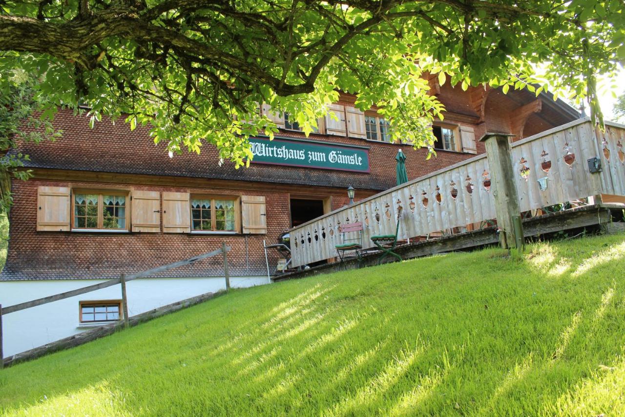 Gaemsle Hotel, Wirtshaus & Mehr 施科佩尔瑙 外观 照片